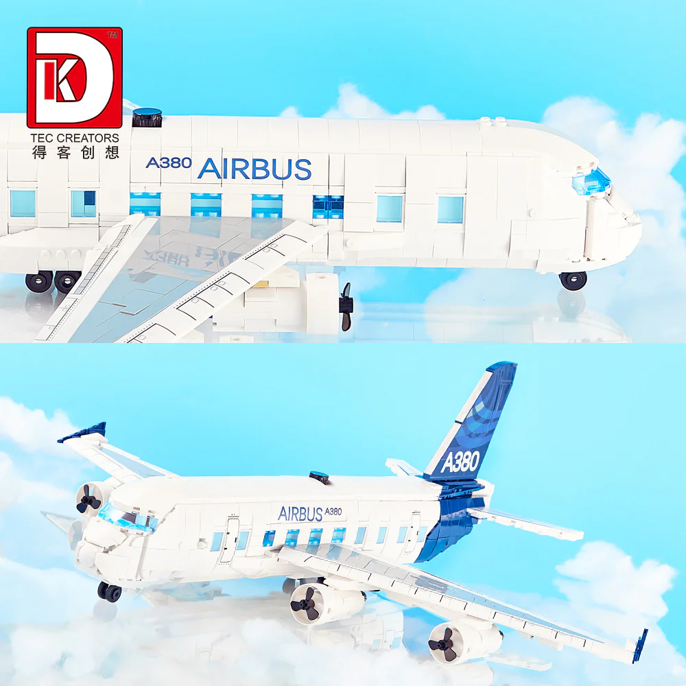 AIRBUS A380 得客创想 DK 80008 image 9