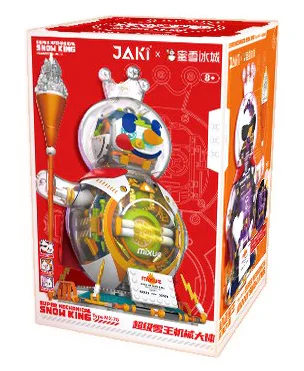Megaic Ice City: Super Snow King Mechanical General 佳奇积木 JAKI XWZB-23089 image 2