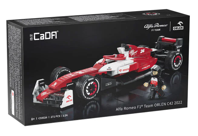 ALPHA ROMEO F1 C42 1:24 咔搭 CaDA/双鹰 DoubleE C55026 image 3