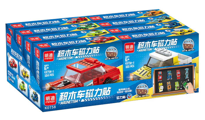 Magnetic sticker for the builder 明迪 minGDi/磊宝 LEIBAO K0758