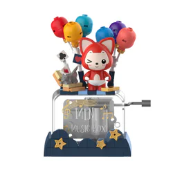 Beaver's romantic balloon player rocking the music box