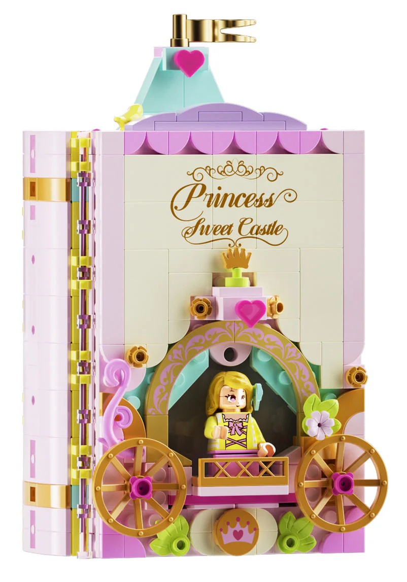 Storybook: Princess Sweet Castle 佳奇积木 JAKI JK8251