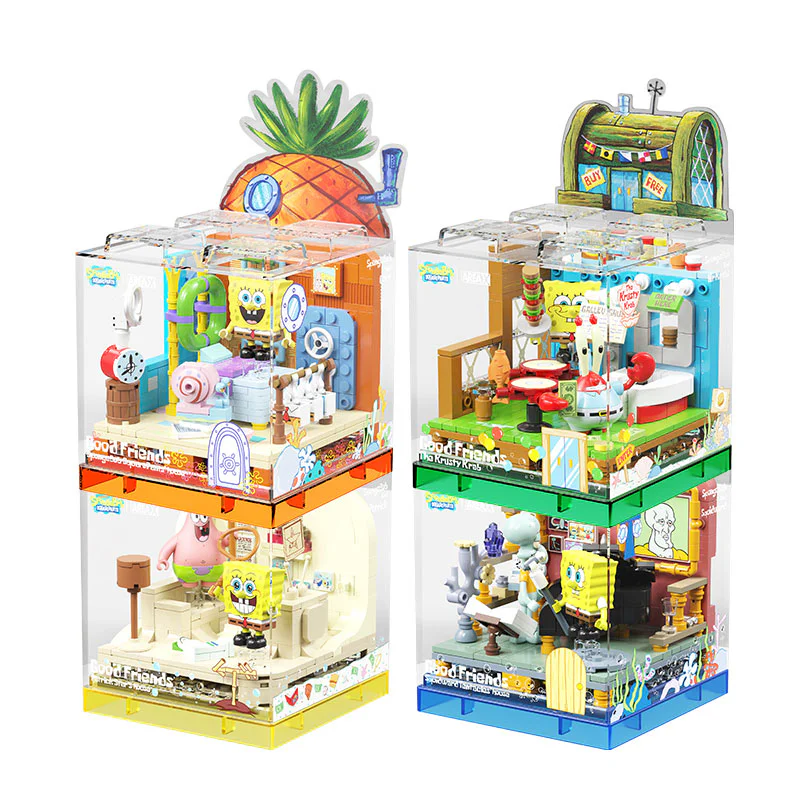 SpongeBob: pineapple house 森宝 SEMBO AB0023 image 1