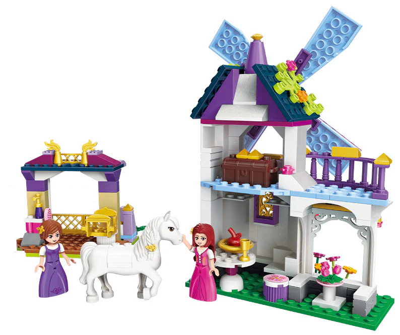 Princess Leah: Rainbow Windmill 启蒙 QMAN/ENLIGHTEN/Keeppley 2604 image 2