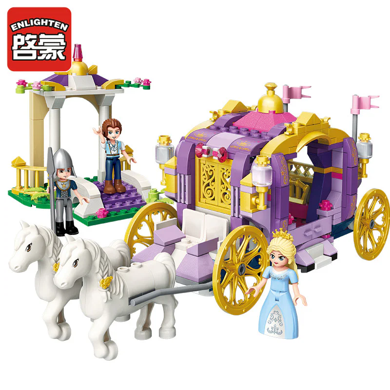 Princess Leah: The Royal Violet Car 启蒙 QMAN/ENLIGHTEN/Keeppley 2605 image 1