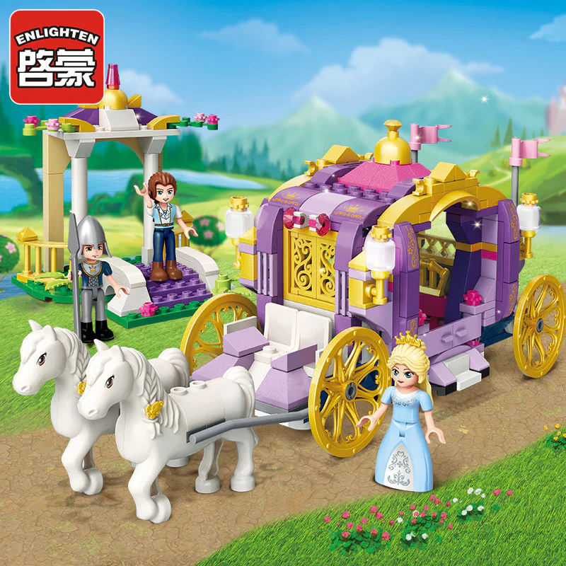 Princess Leah: The Royal Violet Car 启蒙 QMAN/ENLIGHTEN/Keeppley 2605 image 2