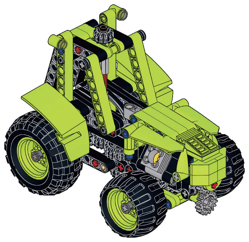 Agricultural tractor 宇星模王 MOULDKING 24024