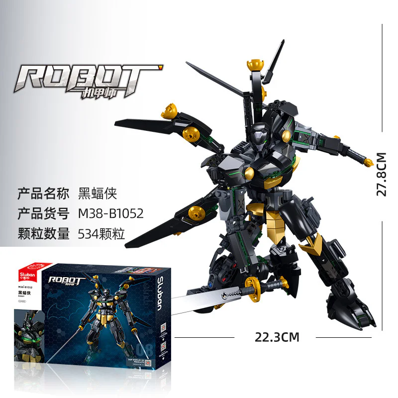 Machine armorer: Black Man 小鲁班 Sluban M38-B1052 image 3