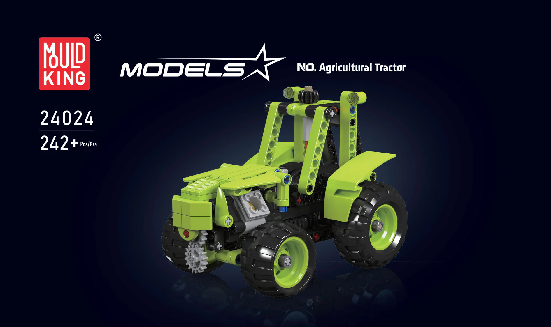 Agricultural tractor 宇星模王 MOULDKING 24024 image 1