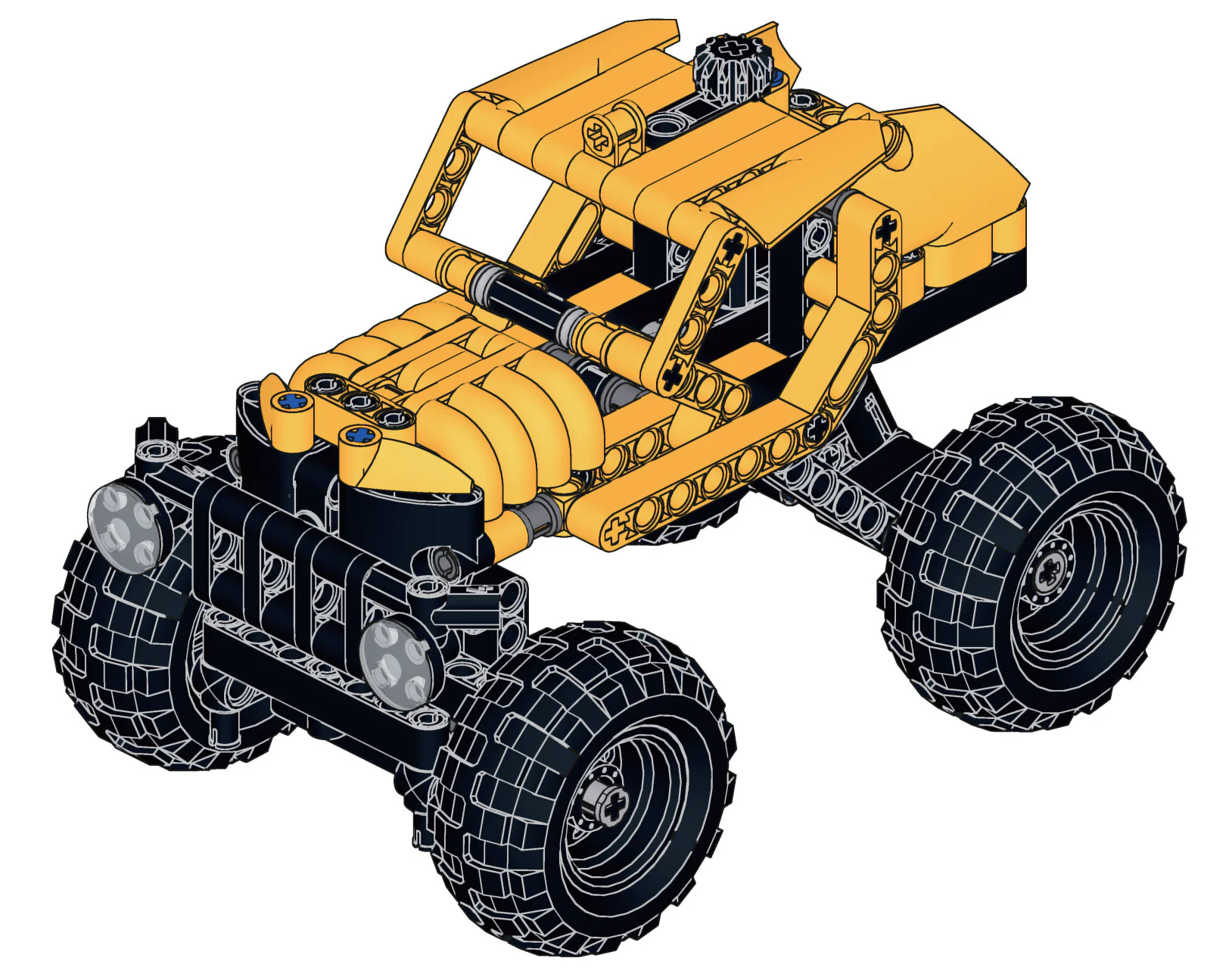 Land Cruiser 宇星模王 MOULDKING 24018
