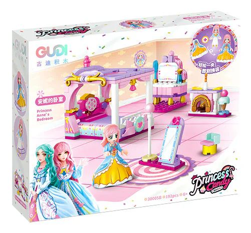 Honey Princess, section four. Honey's bedroom, Annie's bedroom, sweetheart's piano room, candy studio 古迪 GUDI 30005 image 7