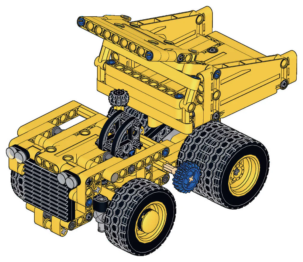 Mine truck 宇星模王 MOULDKING 24021
