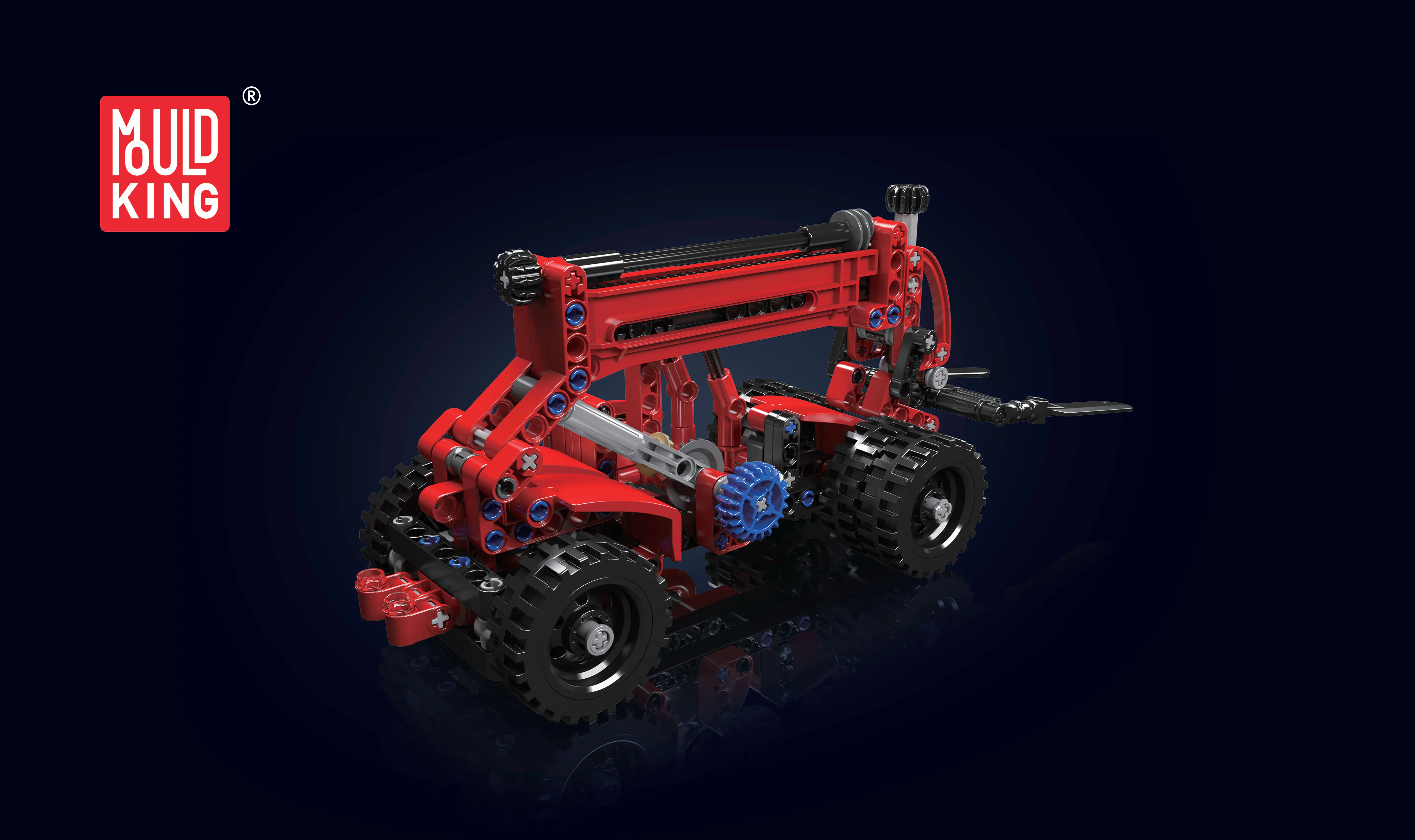 Forklift, stretching arm 宇星模王 MOULDKING 24016 image 2