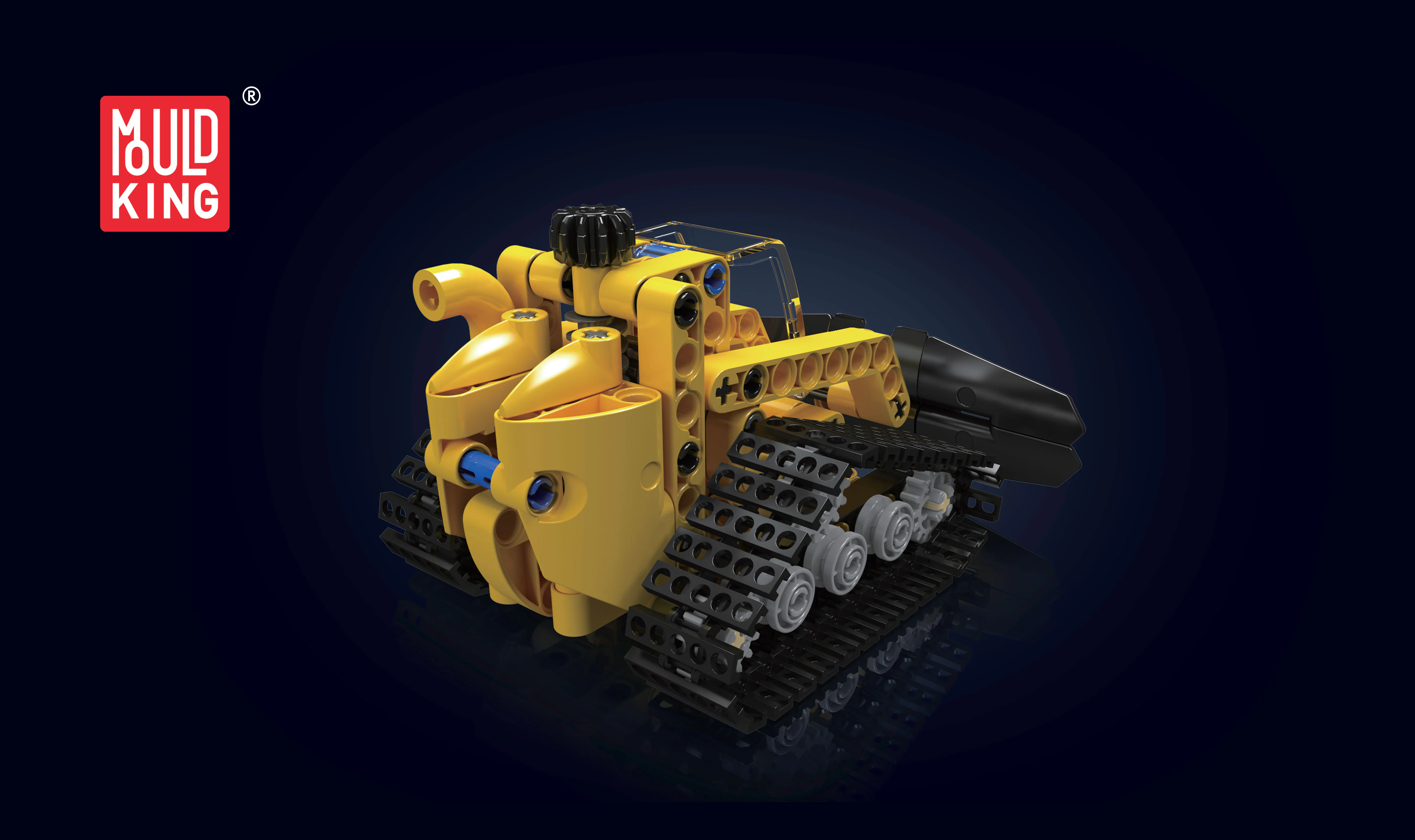 Tracked barrier vehicle 宇星模王 MOULDKING 24015 image 3