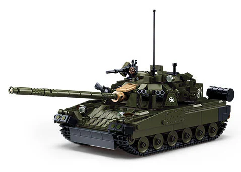 T80BVMS MAIN BATTLE TANK 小鲁班 Sluban M38-B1178 image 2