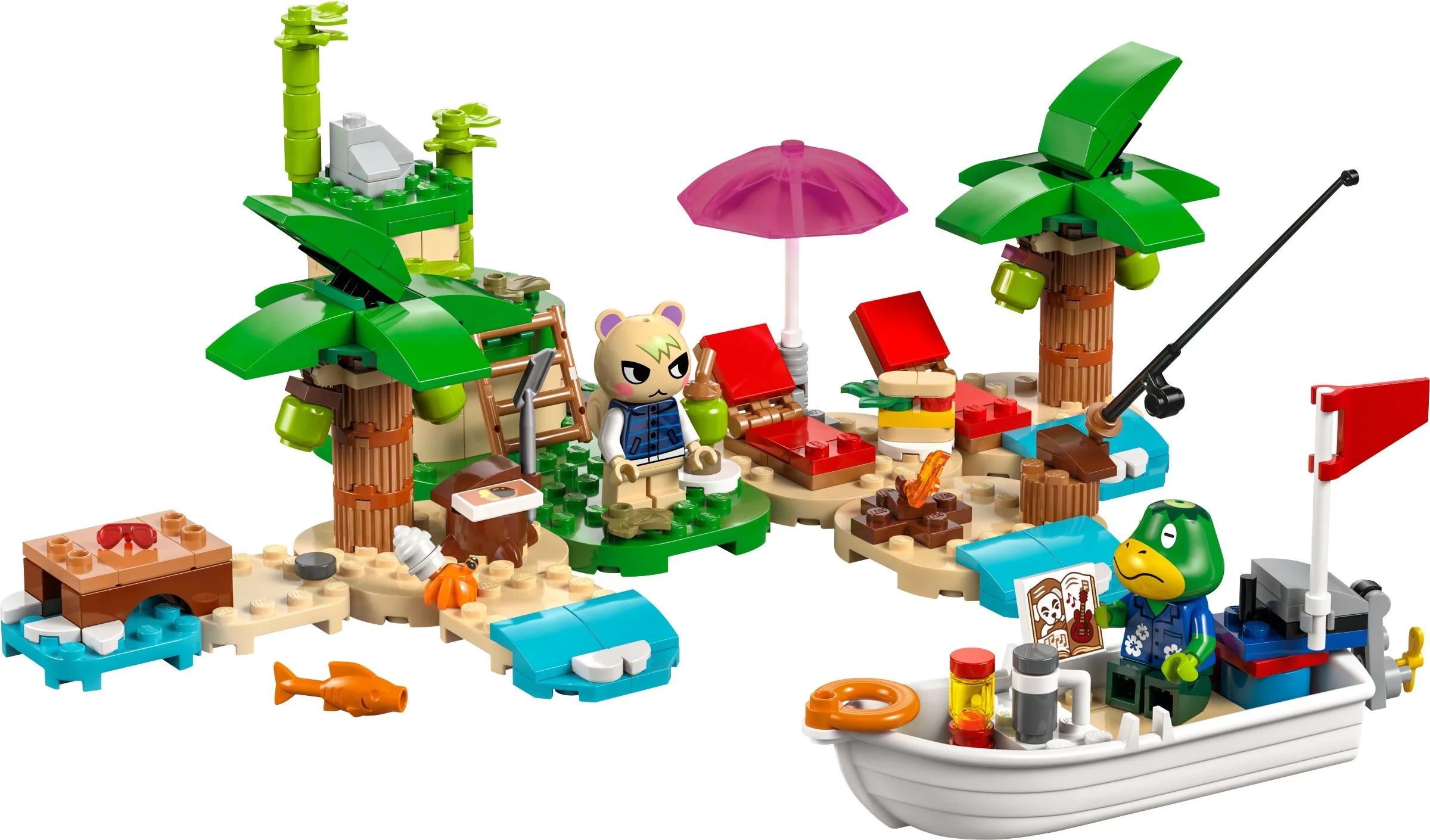 Animal Sensor Friends: ship travel at sea 乐高 LEGO 77048