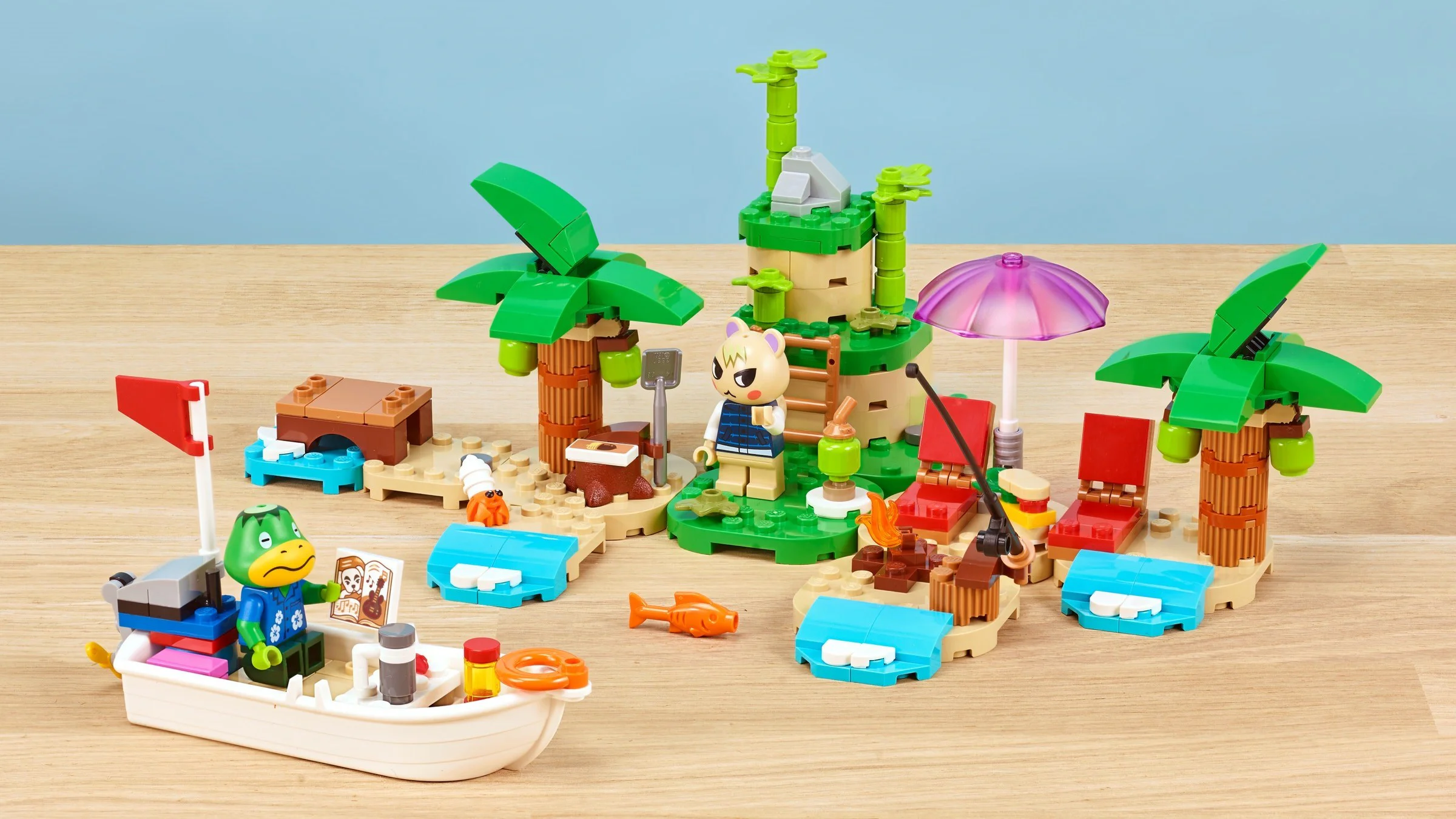 Animal Sensor Friends: ship travel at sea 乐高 LEGO 77048 image 1
