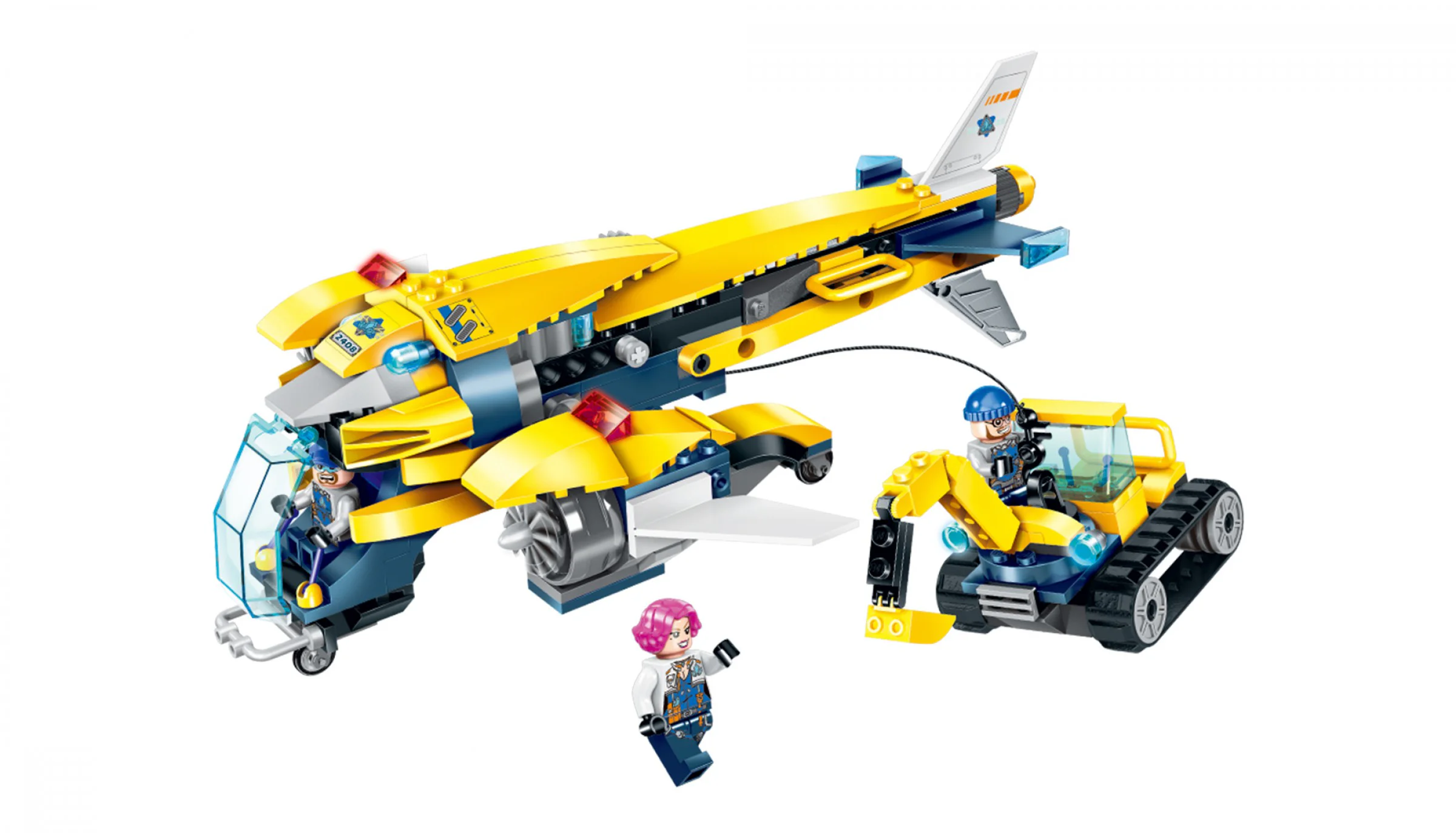 Crystal team: Thunderbird transporter 启蒙 QMAN/ENLIGHTEN/Keeppley 2408 image 1
