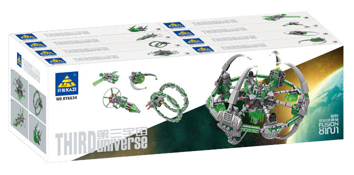 The third cosmos: The Spectre of the Overtime 开智 KAZI/高博乐 GBL KY6634 image 1
