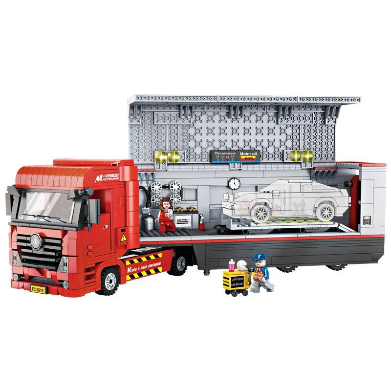 Vehicle maintenance vehicle 方橙积木 Forange FC1619