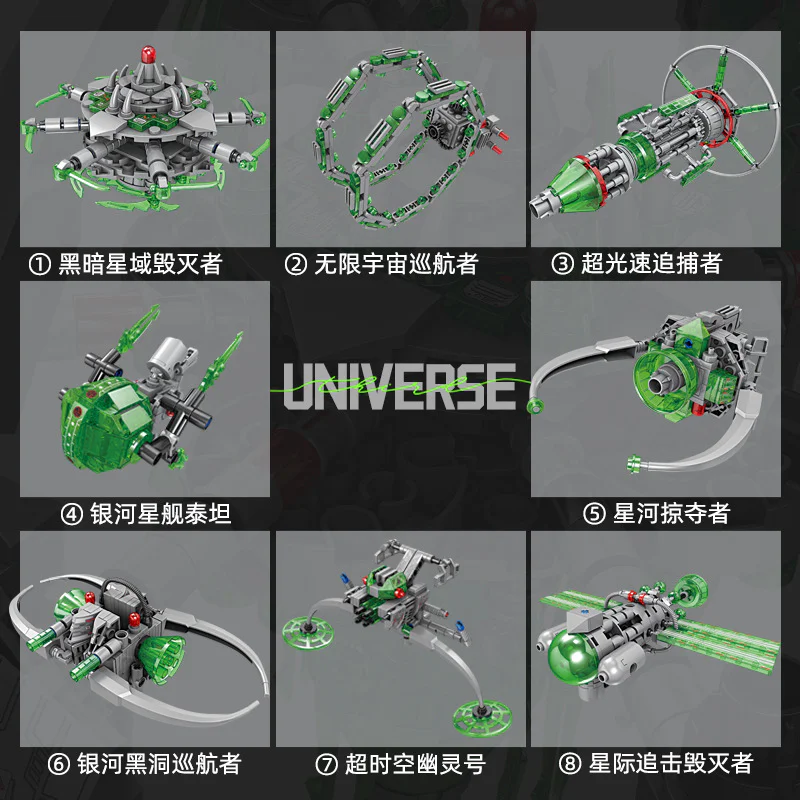 The third cosmos: The Spectre of the Overtime 开智 KAZI/高博乐 GBL KY6634 image 5