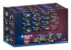 SWAT: vans armed with pioneers