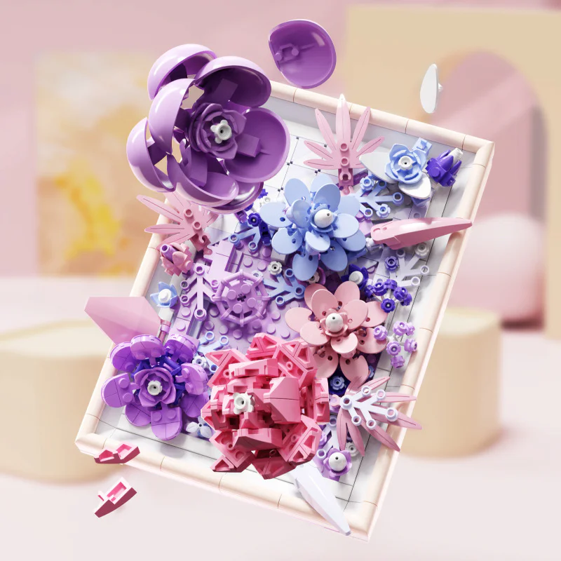 A bouquet of pictures, purple 13063 image 1
