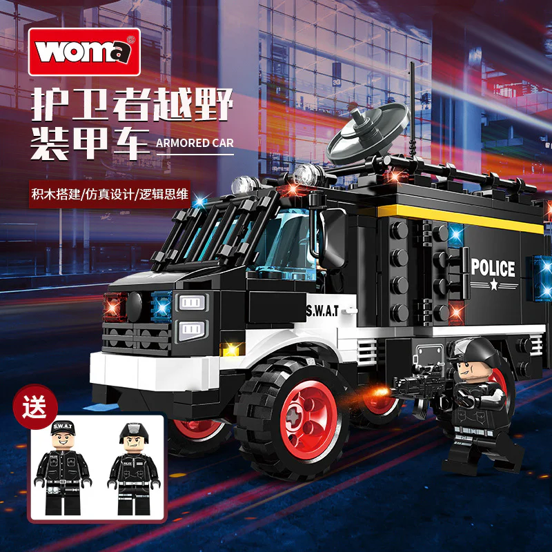 SWAT: Guard ' s Land Cruiser 沃马动漫 WOMA C5001 image 2