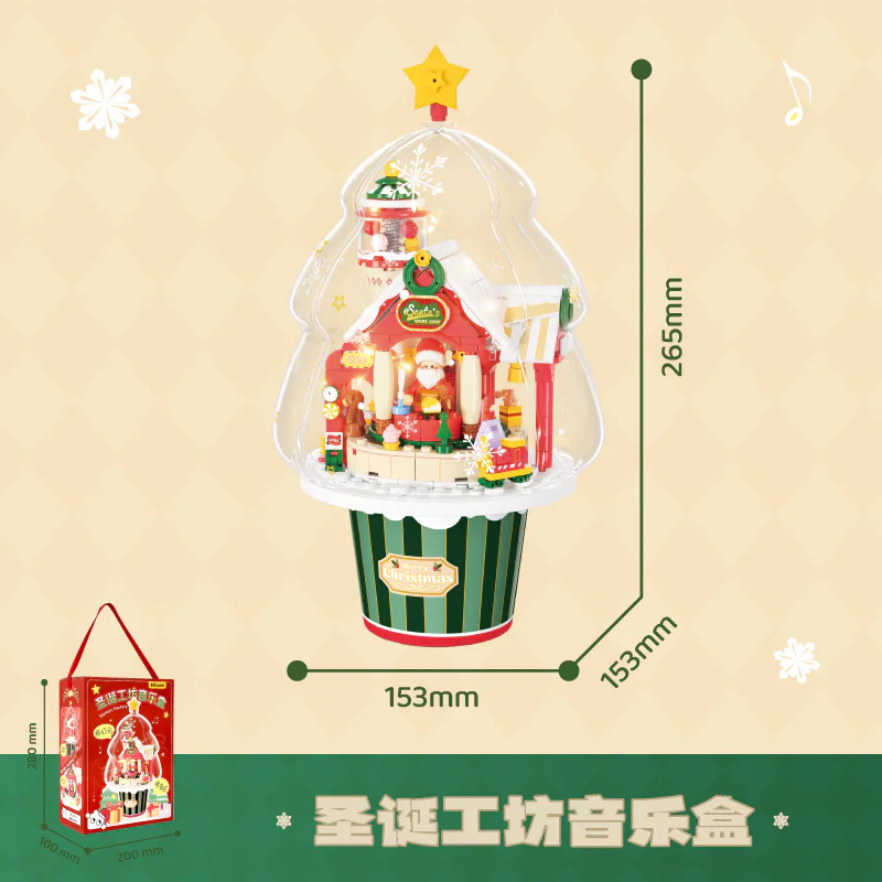 Christmas workshop music box 未及 Wekki 516157 image 1