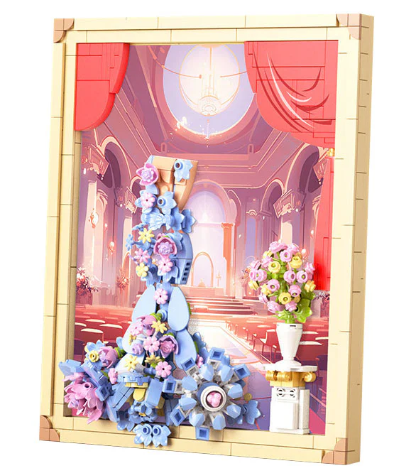 It's a dream this evening: a dream dress, a costume frame 多麦卡/多麦咔 D3002