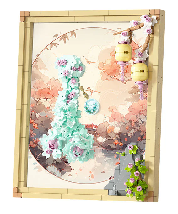 It's a dream this evening: a dream flag robe, a costume frame 多麦卡/多麦咔 D3003