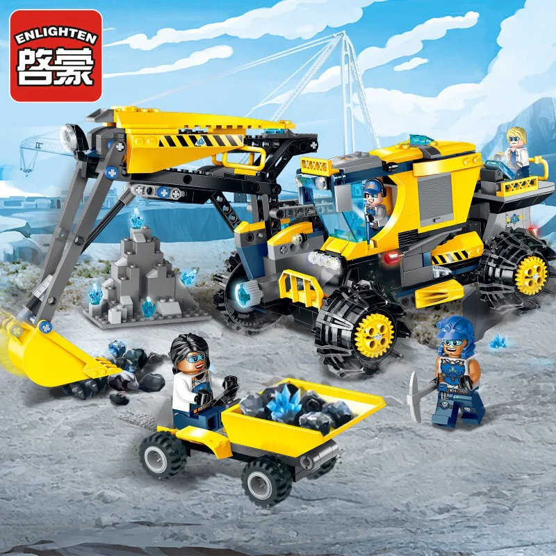 Crystal team: the giant pellet excavator 启蒙 QMAN/ENLIGHTEN/Keeppley 2410 image 1
