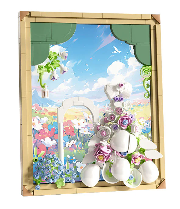 It's a dream this evening: a wedding dress, a dress frame 多麦卡/多麦咔 D3004