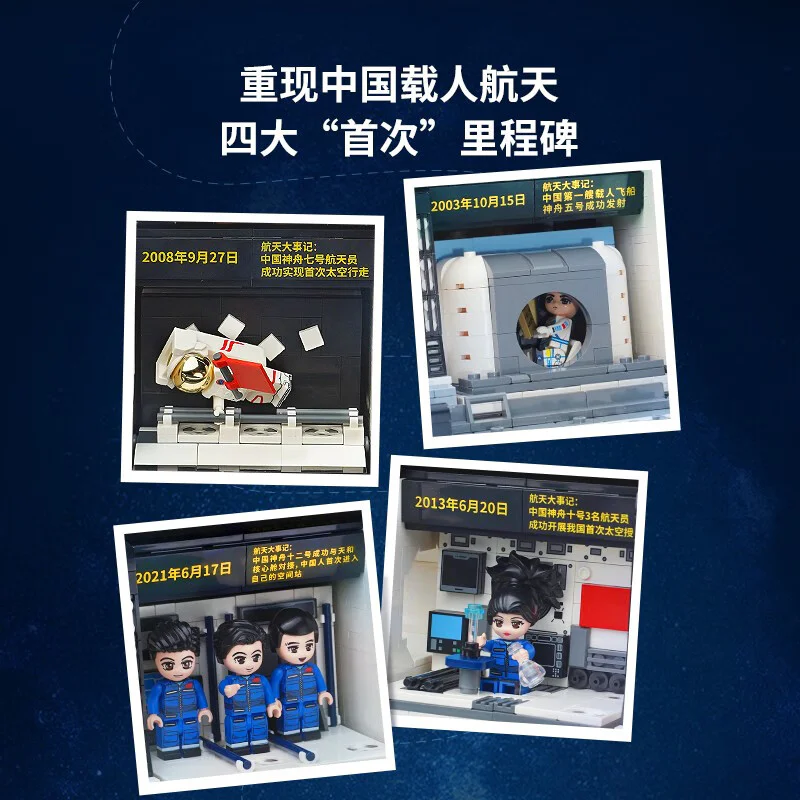 China Human Space Engineering 启蒙 QMAN/ENLIGHTEN/Keeppley K10225 image 3