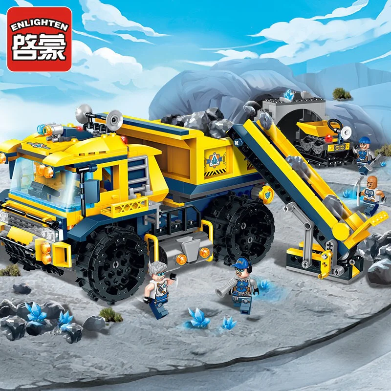 Crystal Team: Titan Engineering Vehicle 启蒙 QMAN/ENLIGHTEN/Keeppley 2411 image 1