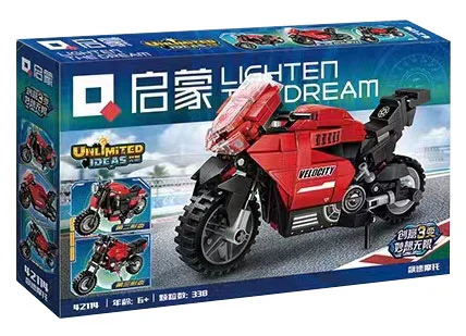 A brilliant idea: Speed bike 启蒙 QMAN/ENLIGHTEN/Keeppley 42114