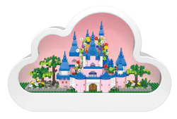 GQ MIRROR LIGHTS: CLOUD CASTLE, CLOUD HOUSE WORDS, NIGHTLIGHT LIGHTS