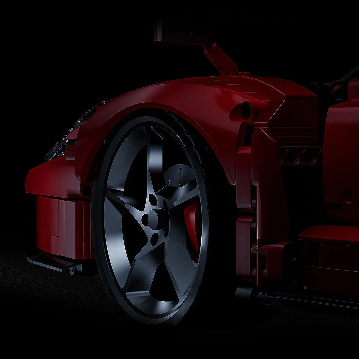 Ferrari Enzo K盒子/棱锐模型 10523 image 1