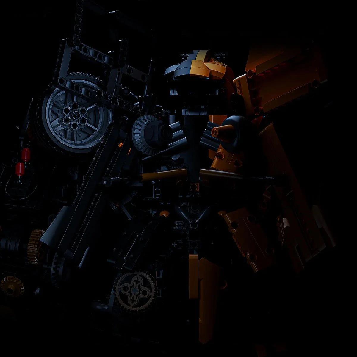 Semi-mechanical Bumblebee Armour K盒子/棱锐模型 V5014 image 1