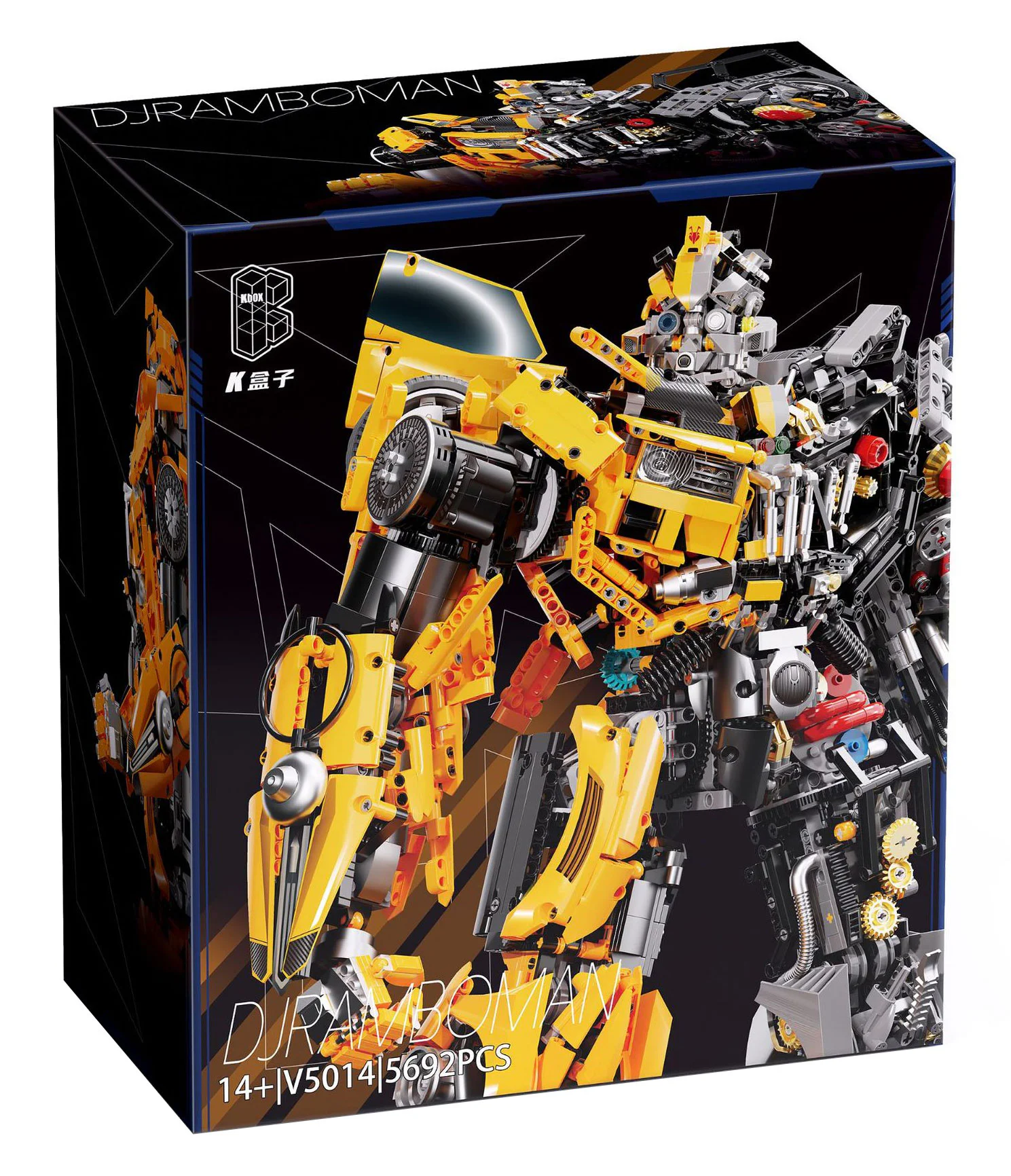 Semi-mechanical Bumblebee Armour K盒子/棱锐模型 V5014 image 2