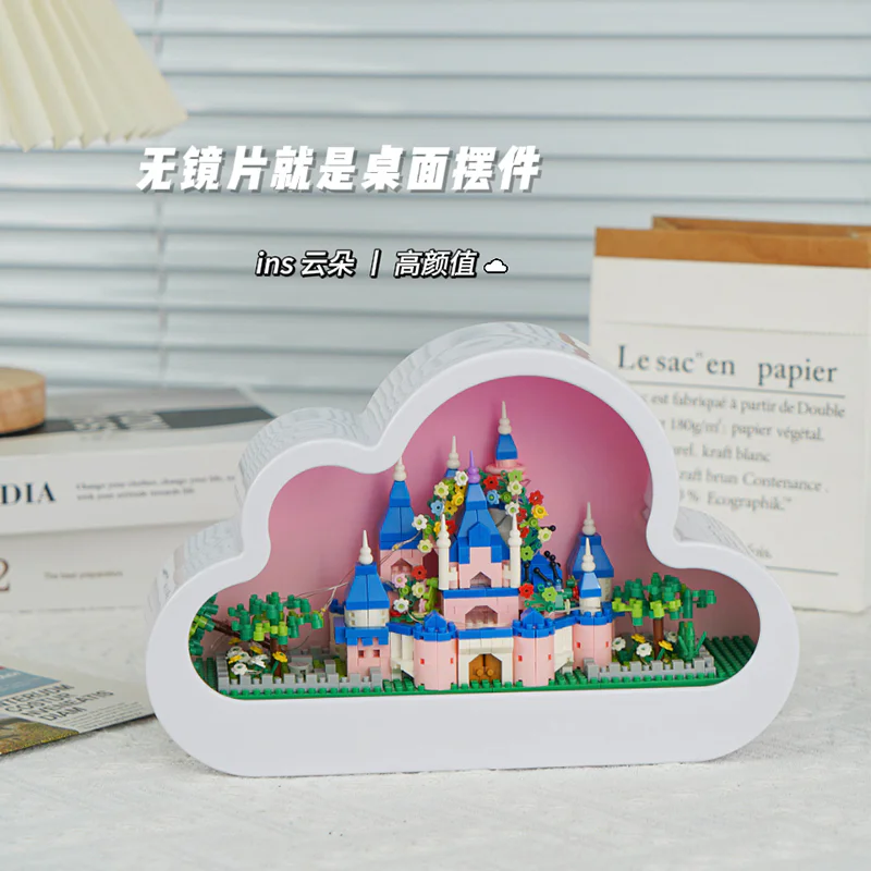 GQ MIRROR LIGHTS: CLOUD CASTLE, CLOUD HOUSE WORDS, NIGHTLIGHT LIGHTS 高崎GOQI GQ-3007 image 3