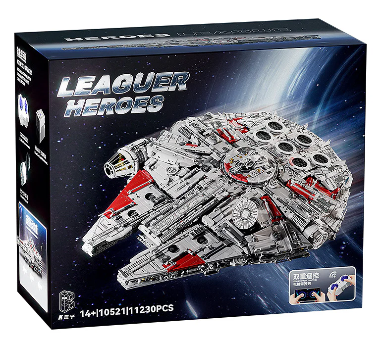 Space Adventure: The Millennium Falcon K盒子/棱锐模型 10521 image 2