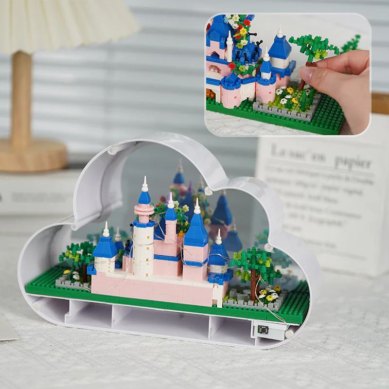 GQ MIRROR LIGHTS: CLOUD CASTLE, CLOUD HOUSE WORDS, NIGHTLIGHT LIGHTS 高崎GOQI GQ-3007 image 4