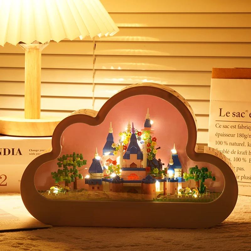 GQ MIRROR LIGHTS: CLOUD CASTLE, CLOUD HOUSE WORDS, NIGHTLIGHT LIGHTS 高崎GOQI GQ-3007 image 5