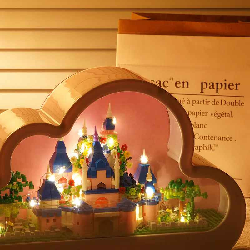 GQ MIRROR LIGHTS: CLOUD CASTLE, CLOUD HOUSE WORDS, NIGHTLIGHT LIGHTS 高崎GOQI GQ-3007 image 7