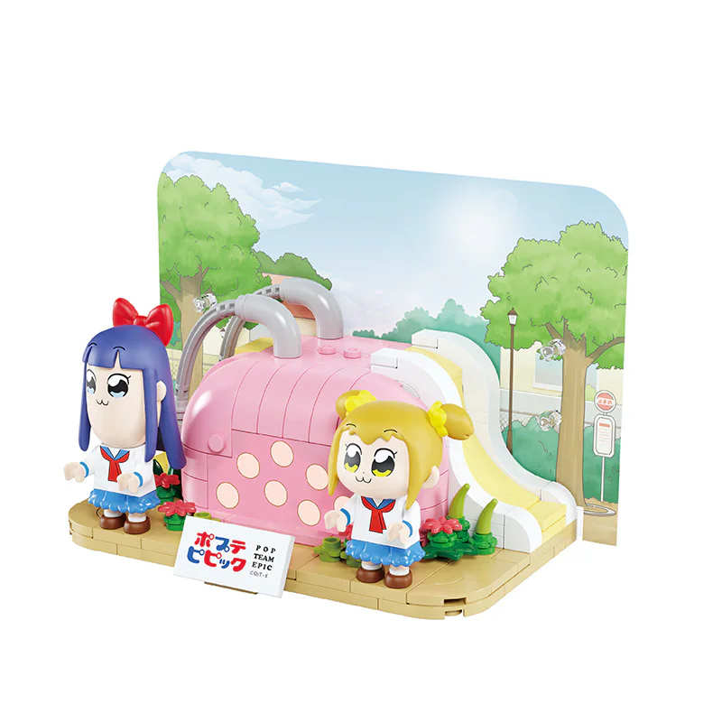 pop and Pipimy's Days: Mini-Scenes 4 Park children's slides, European villa hall, POP and PIPI kitchen, Artist's lounge 沃马动漫 WOMA W8010 image 3