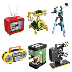Modden fever, section 6. Nostalgia television, retrophone, astronomical telescope, classic radio, Italian coffee machine, old-style projector