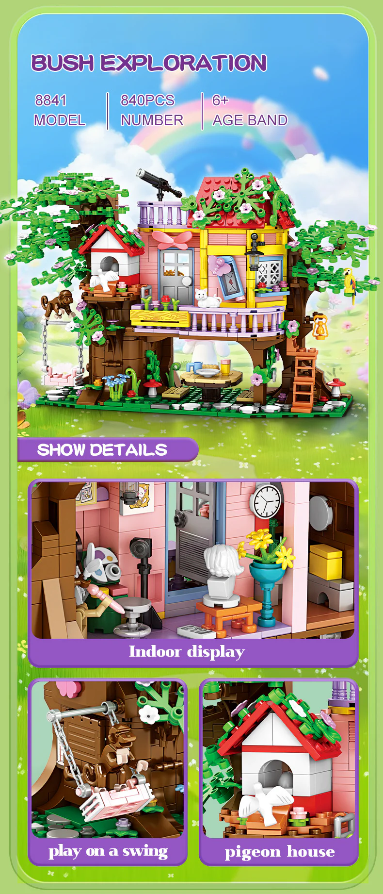 Creative Tree House 沃马动漫 WOMA 8841 image 1