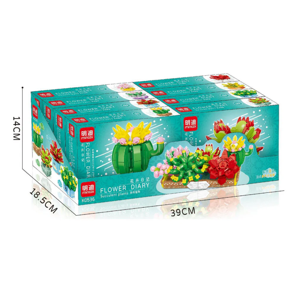 Flower Diaries: Multifauna 明迪 minGDi/磊宝 LEIBAO K0536