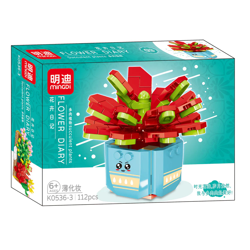 Flower Diaries: Multifauna 明迪 minGDi/磊宝 LEIBAO K0536 image 3